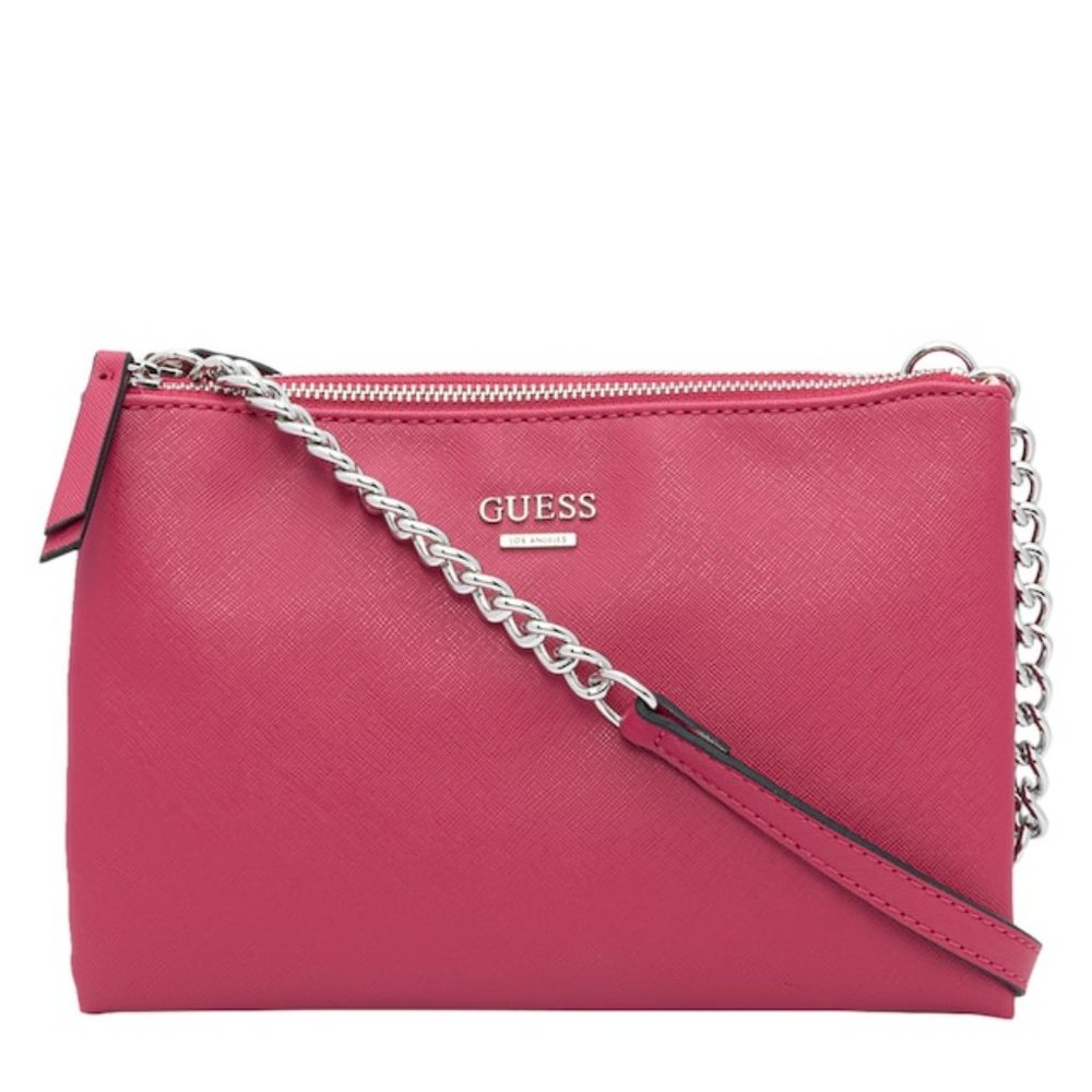 GUESS KALEI CROSSBODY ,COLOUR: ORCHID